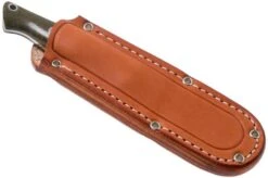 Bark River Bravo EDC CPM 3V Rampless, Green Canvas Micarta Bushcraft Knife -Knife Shop BRK07 027GCMR 06 bark river knives