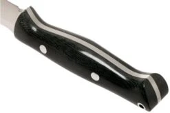 Bark River Gunny A2, Black Canvas Micarta Outdoor Knife -Knife Shop BRK07 113BCM 04 bark river knives