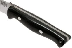 Bark River Gunny A2, Black Canvas Micarta Outdoor Knife -Knife Shop BRK07 113BCM 05 bark river knives