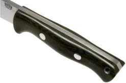 Bark River Bravo 1.5 Rampless CPM 3V Field Knife, Green Canvas Micarta -Knife Shop BRK07 122GCMR 05 bark river knives