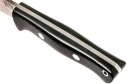 Bark River Bravo 1 LT Cru Wear, Black Canvas Micarta, Rampless -Knife Shop BRK07 166BRKC RS 05 bark river brk07 166brkc rs 05