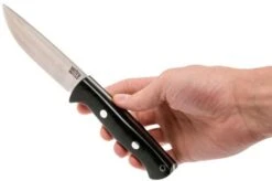 Bark River Bravo 1 LT Cru Wear, Black Canvas Micarta, Rampless -Knife Shop BRK07 166BRKC RS 06 bark river brk07 166brkc rs 06