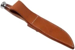 Bark River Teddy A2 Stacked Leather, Single Quillion Outdoor Knife -Knife Shop BRK08 114SLSQ 07 bark river knives