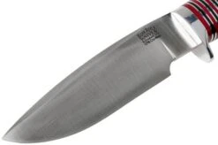 Bark River Michigan Hunter CPM Cru Wear Stacked Leather Hunting Knife -Knife Shop BRK08 161SDL 03 bark river knives