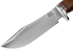 Bark River Special Hunting Knife CPM Cru-Wear, Aged Stacked Leather Hunting Knife -Knife Shop BRK08 164ASL 03 bark river knives