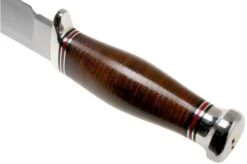 Bark River Special Hunting Knife CPM Cru-Wear, Aged Stacked Leather Hunting Knife -Knife Shop BRK08 164ASL 04 bark river knives