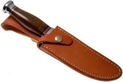 Bark River Special Hunting Knife CPM Cru-Wear, Aged Stacked Leather Hunting Knife -Knife Shop BRK08 164ASL 06 bark river knives