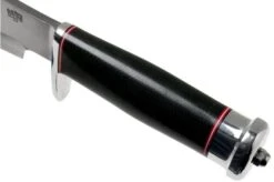 Bark River Shining Mountain Bowie A2 Black Canvas Micarta, Single Quillion Bowie Knife -Knife Shop BRK08 212BRKC01 05 bark river knives