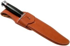 Bark River Shining Mountain Bowie A2 Black Canvas Micarta, Single Quillion Bowie Knife -Knife Shop BRK08 212BRKC01 06 bark river knives