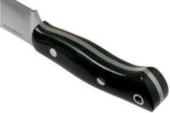 Bark River Kalahari Camp Knife 2 CPM 3V Black Canvas Micarta Outdoor Knife -Knife Shop BRK12 223BCM 04 bark river knives