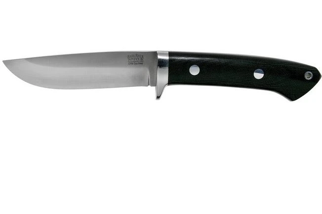 Bark River Wilderness 5 CPM Cru-Wear, Black Canvas Micarta 1 Bark River Wilderness 5 CPM Cru-Wear, Black Canvas Micarta