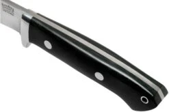 Bark River Wilderness 5 CPM Cru-Wear, Black Canvas Micarta 11 Bark River Wilderness 5 CPM Cru-Wear, Black Canvas Micarta -Knife Shop BRK12 223BM 05 bark river knives