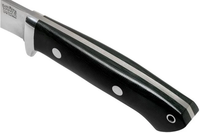 Bark River Wilderness 5 CPM Cru-Wear, Black Canvas Micarta 5 Bark River Wilderness 5 CPM Cru-Wear, Black Canvas Micarta - Image 5