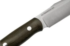 Bark River Ultra Lite Field Knife CPM 3V Green Canvas Micarta, Bushcraft Knife -Knife Shop BRK14 121GCM 05 barkriver