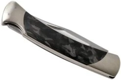 Buck The 55 Marbled Carbon Fibre 0055CFSLE Limited Edition Pocket Knife -Knife Shop BUCK0055CFSLE 04 buck