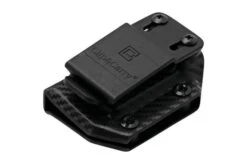 Clip And Carry Kydex Sheath Leatherman Super Tool 300, Carbon Fiber Black LST300-CF-BLK Belt Holster -Knife Shop CALST300 CF BLK 03 clipandcarry