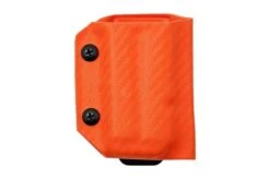Clip And Carry Kydex Sheath Leatherman Wave, Wave Plus, Carbon Fiber Orange LWAVE-CF-ORNG Belt Holster