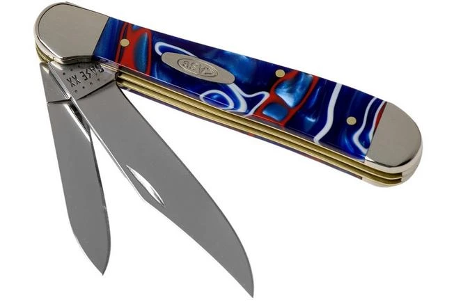 Case Copperhead Patriotic Kirinite, 11219, 10249 SS Pocket Knife 1 Case Copperhead Patriotic Kirinite, 11219, 10249 SS Pocket Knife