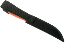 Case Utility Skinner, Orange Hunters, Textured Synthetic, 18502, LT223-5 SS Fixed Knife -Knife Shop CE18502 07 case
