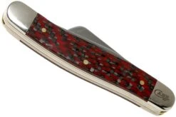 Case Medium Stockman Red & Black Carbon Fibre, 25928, 10318 CV Pocket Knife -Knife Shop CE25928 04 case