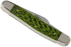 Case Stockman Green & Black Carbon Fibre-G10 Weave Smooth, 50712, 10347 SS Pocket Knife -Knife Shop CE50712 04 case