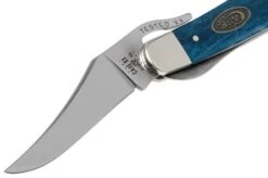 Case Russlock Mediterranean Blue Bone, Smooth, 52802, 61953L SS Pocket Knife -Knife Shop CE52802 03 case