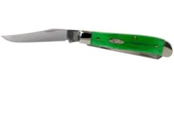 Case Mini Trapper Brilliant Green Bone, Smooth, 52824, 6207 SS Pocket Knife -Knife Shop CE52824 03 case