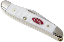 Case Peanut Sparxx White Synthetic, 60188, 6220 SS Pocket Knife -Knife Shop CE60188 05 case ce60188 05