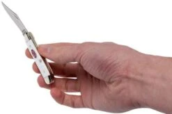 Case Peanut Sparxx White Synthetic, 60188, 6220 SS Pocket Knife -Knife Shop CE60188 10 case ce60188 10