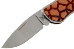 Case X Woodchuck Executive Lockback Brushed Stainless, Giraffe, 64320, M1300L SS Pocket Knife 8 Case X Woodchuck Executive Lockback Brushed Stainless, Giraffe, 64320, M1300L SS Pocket Knife -Knife Shop CE64320 03 case knives