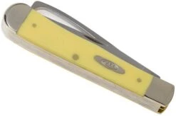 Case Equestrian Yellow Synthetic, 80163, 3254HP SS Pocket Knife -Knife Shop CE80163 04 case