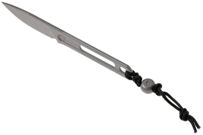 Civivi Minimis C20026-2 Stonewashed Neck Knife, Ostap Hel Design 4 Civivi Minimis C20026-2 Stonewashed Neck Knife, Ostap Hel Design - Image 4