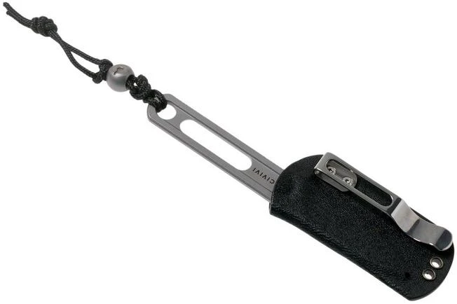 Civivi Minimis C20026-2 Stonewashed Neck Knife, Ostap Hel Design 6 Civivi Minimis C20026-2 Stonewashed Neck Knife, Ostap Hel Design - Image 6