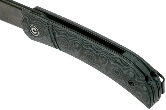 Civivi Appalachian Drifter C2015DS-1 Damascus, Grey G10 Rose Carbon Fibre Gentleman's Knife 7 Civivi Appalachian Drifter C2015DS-1 Damascus, Grey G10 Rose Carbon Fibre Gentleman's Knife - Image 7