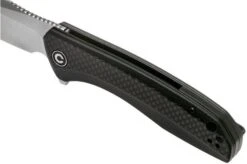 Civivi Baklash C801D Satin, Black G10 & Carbon Fibre Pocket Knife -Knife Shop CIC801D 07 civivi