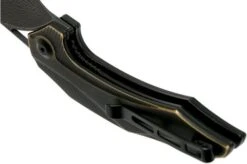 Civivi Plethiros C904DS-3 Damascus, Brass Pocket Knife, Elijah Isham Design -Knife Shop CIC904DS 3 05 civivi