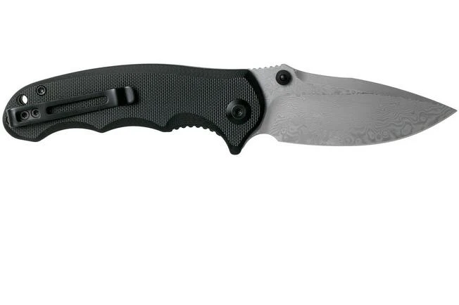 Civivi Hooligan C913DS-1 Damascus, Black G10 Pocket Knife 2 Civivi Hooligan C913DS-1 Damascus, Black G10 Pocket Knife - Image 2