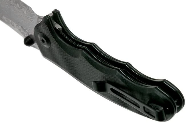 Civivi Hooligan C913DS-1 Damascus, Black G10 Pocket Knife 5 Civivi Hooligan C913DS-1 Damascus, Black G10 Pocket Knife - Image 5