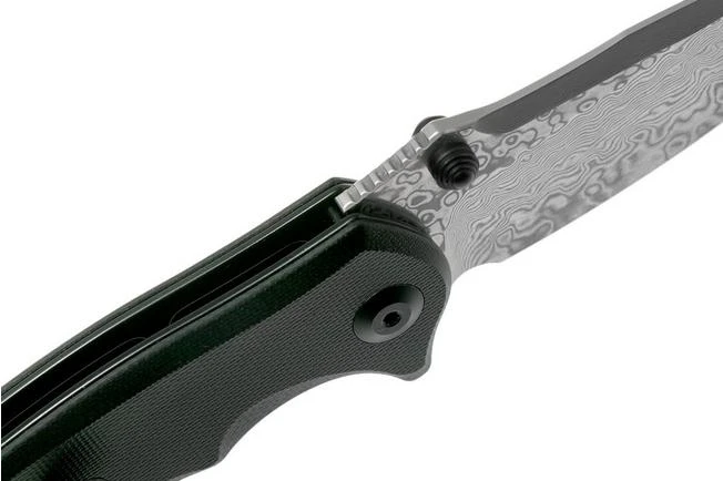 Civivi Hooligan C913DS-1 Damascus, Black G10 Pocket Knife 6 Civivi Hooligan C913DS-1 Damascus, Black G10 Pocket Knife - Image 6