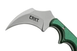 CRKT Keramin, Green Black, 2389 Neck Knife, Alan Folts Design -Knife Shop CK 2389 03 crkt