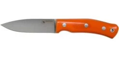 Casström No. 10 Swedish Forest Knife Orange G10, 14C28N Flat Grind 13130