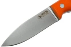 Casström No. 10 Swedish Forest Knife Orange G10, 14C28N Flat Grind 13130 -Knife Shop CM13130 03 casstrom