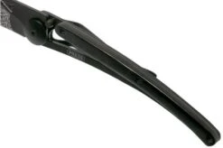 Deejo Tattoo Black 37g, Ebony, Good Luck 1GB000151 Pocket Knife -Knife Shop DJ1GB000151 07 deejo