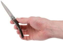 Deejo Wood 27g, Ebony Wood 9CB004-G Pocket Knife -Knife Shop DJ9CB004 G 08 deejo