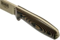 ESEE Model 4 Desert Tan Blade 3D Coyote-Black G10 Survival Knife 4PDT-005 Black Sheath + Belt Clip -Knife Shop EE 4PDT 005 05 esee knives