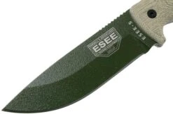 ESEE Model 5 OD Green Blade 3D Green Canvas Micarta Survival Knife 5POD-017 Kydex Sheath + Clip Plate -Knife Shop EE 5POD 017 03 esee knives