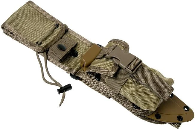 ESEE Model 6 Sheath With MOLLE-back, Pouch, MBSP-K Coyote Brown 1 ESEE Model 6 Sheath With MOLLE-back, Pouch, MBSP-K Coyote Brown