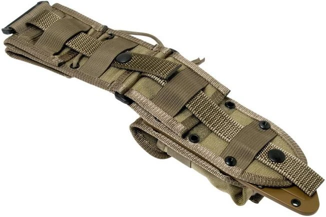 ESEE Model 6 Sheath With MOLLE-back, Pouch, MBSP-K Coyote Brown 2 ESEE Model 6 Sheath With MOLLE-back, Pouch, MBSP-K Coyote Brown - Image 2
