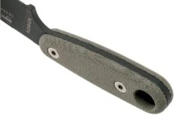 ESEE Izula II Tactical Gunsmoke IZULA-II-TG Neck Knife With Black Sheath + Belt Clip -Knife Shop EE IZULA2 TG 04 esee knives