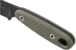 ESEE Izula II Tactical Gunsmoke IZULA-II-TG Neck Knife With Black Sheath + Belt Clip -Knife Shop EE IZULA2 TG 05 esee knives